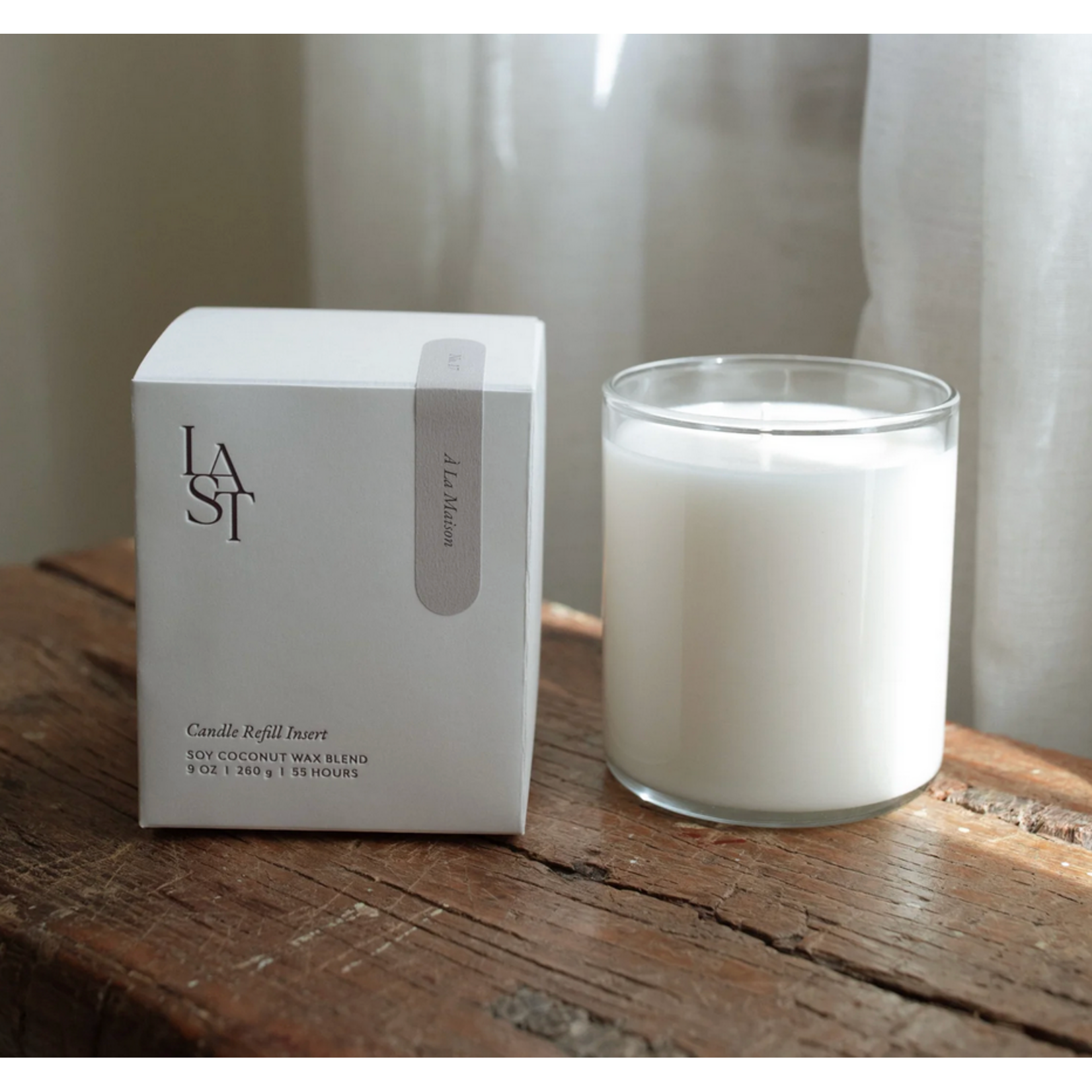 Last Candle Co. No. 17 | A La Maison Candle Insert