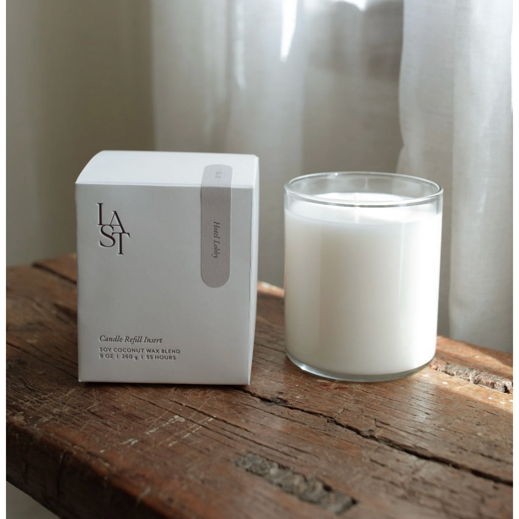 Last Candle Co. No. 01 | Hotel Lobby Candle Insert