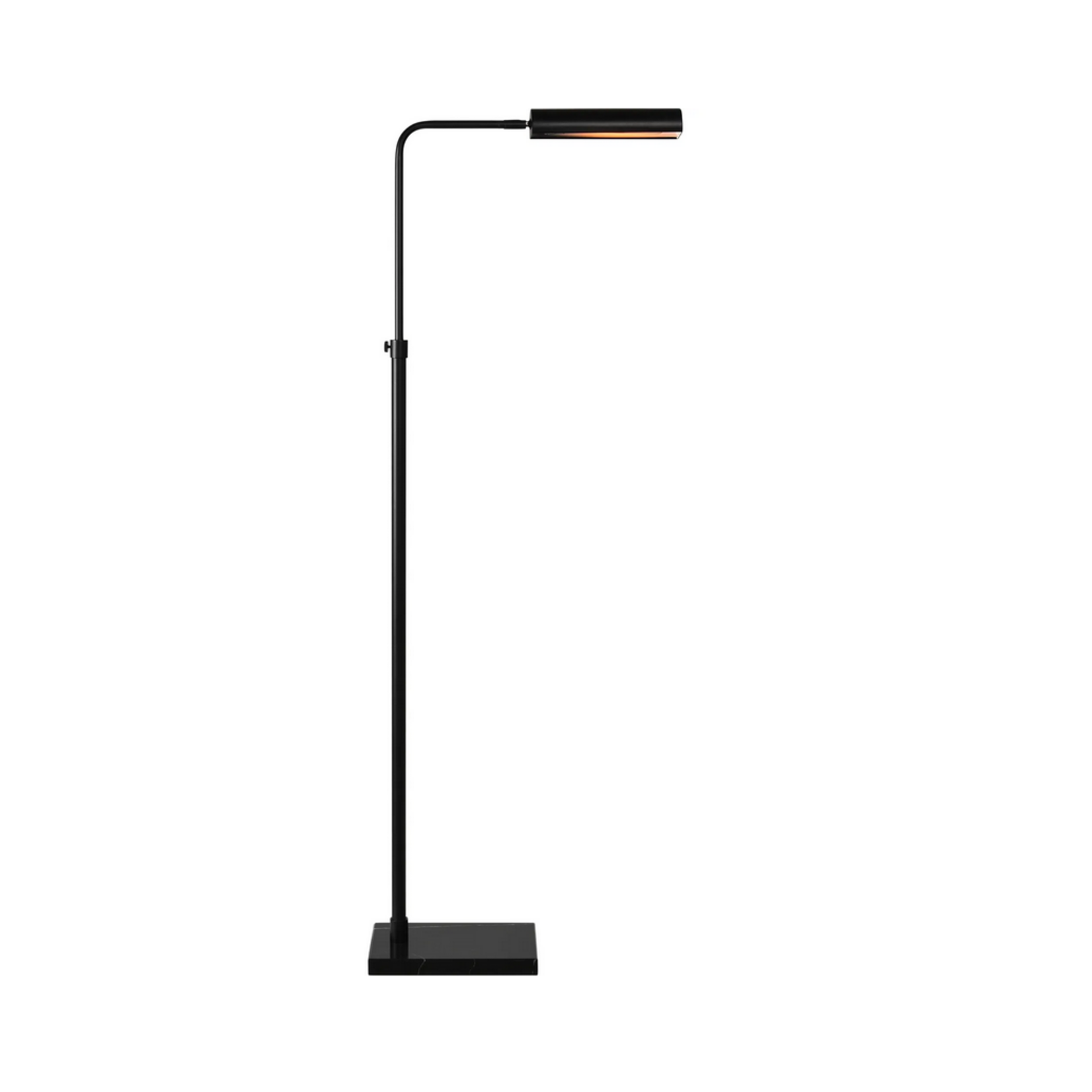 Fadia Matte Black Floor Lamp