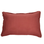 Linen Terracotta Pillow Sham 20 x 30