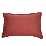 Linen Terracotta Pillow Sham 20 x 30