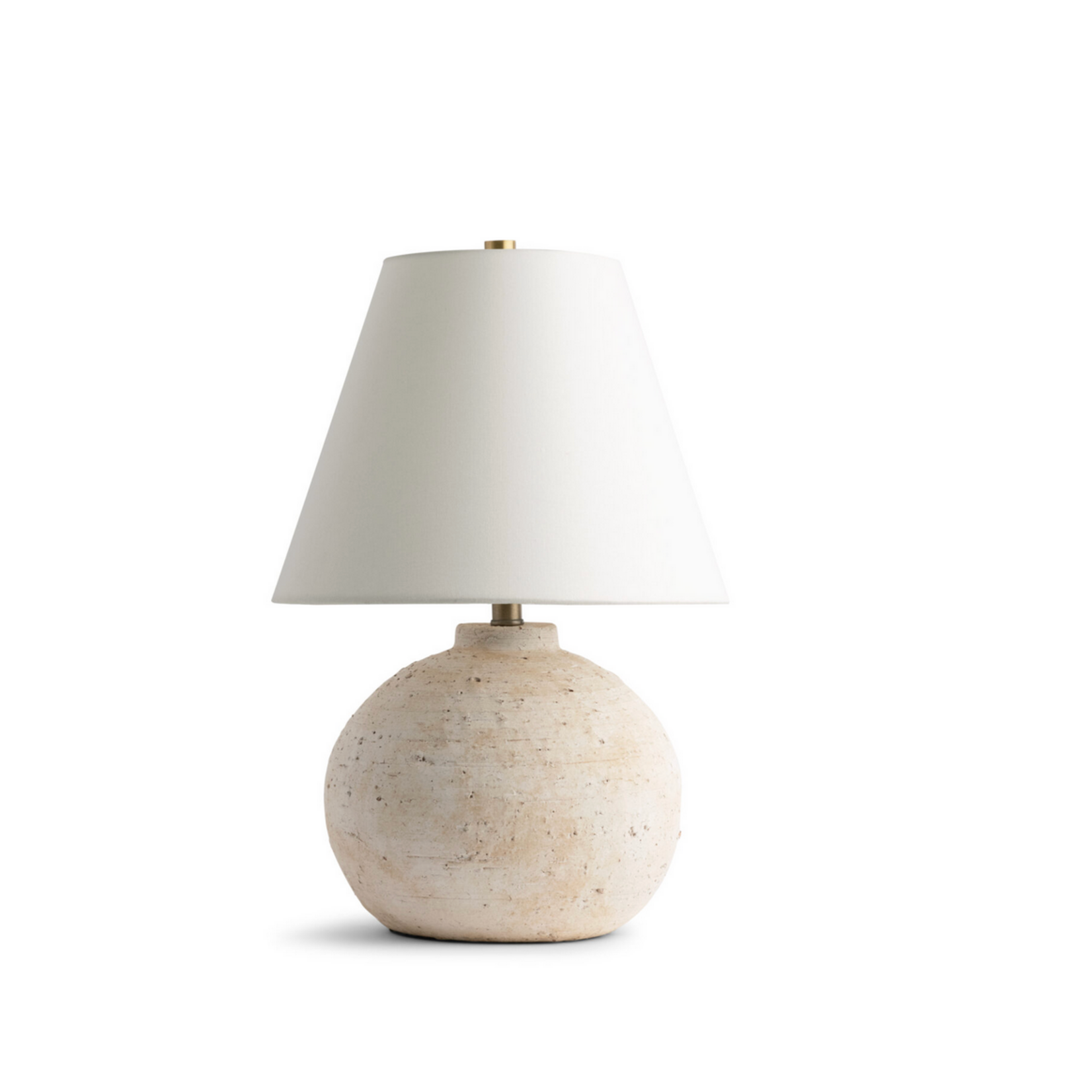 Flow Decor Roscoe Table Lamp - Off White Linen Shade