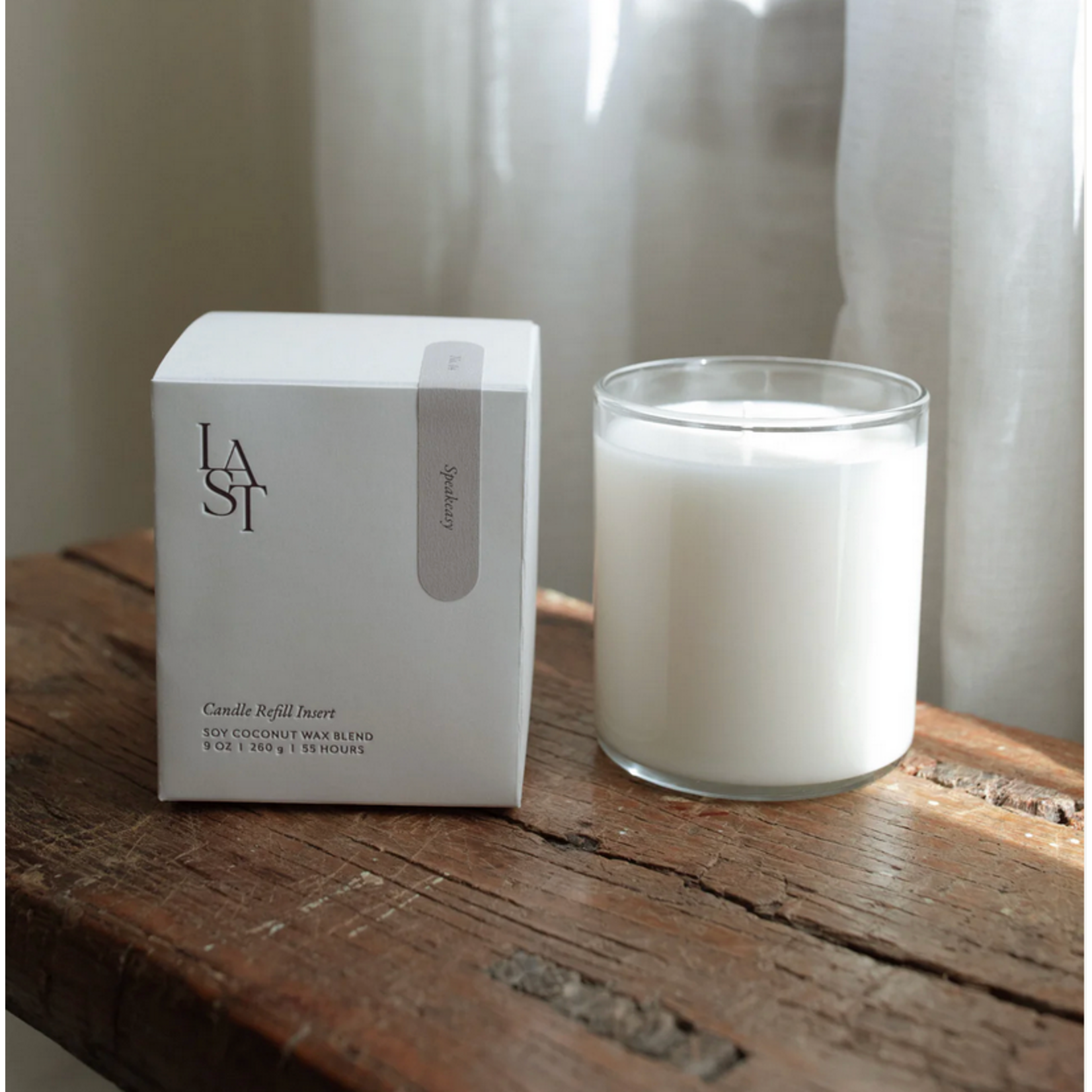 Last Candle Co. No. 04|Speakeasy Candle Insert