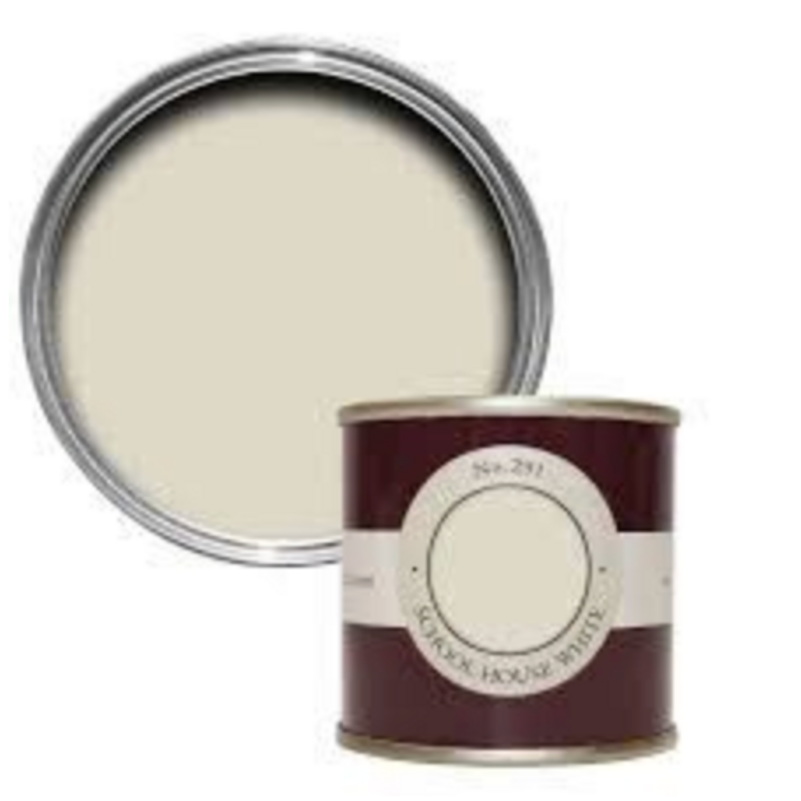 Farrow and Ball 100ml Sample Pot School House White No.291