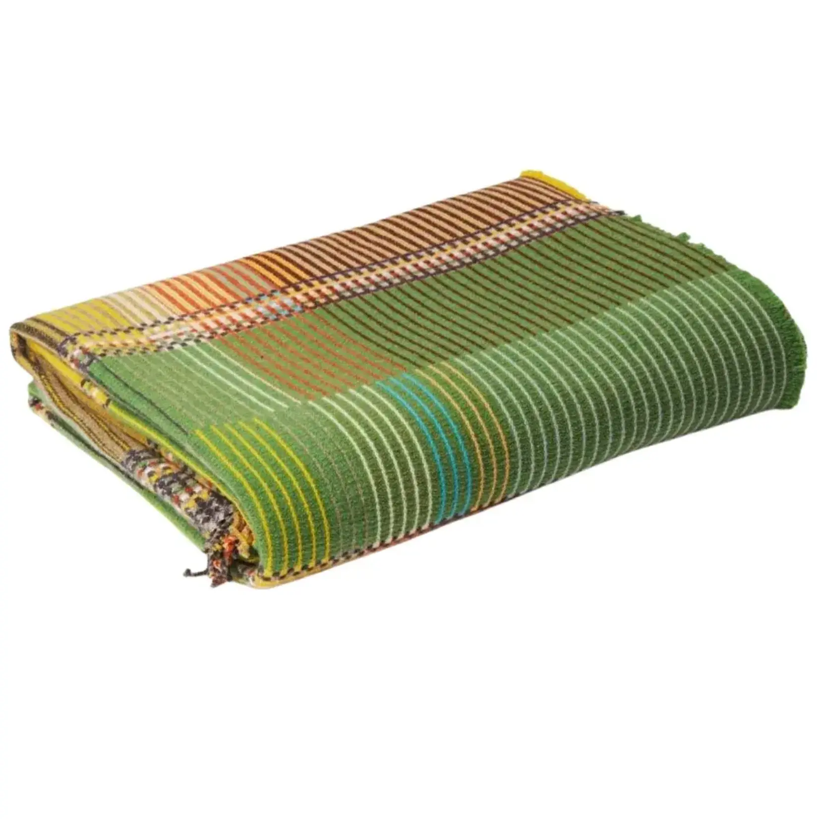 Wallace Sewell W&S Watson Lambswool Pinstripe Throw 45" X 77"