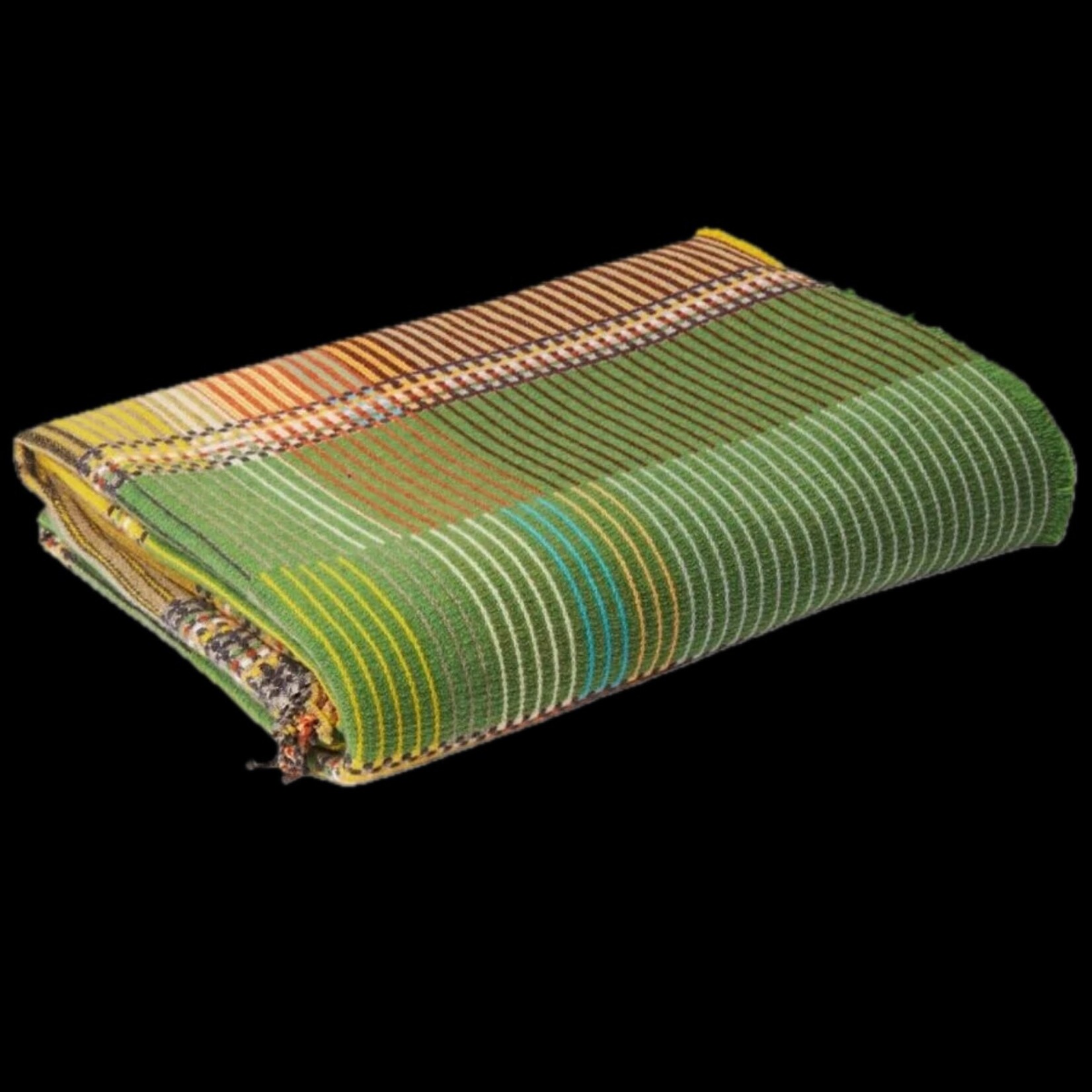 Wallace Sewell W&S Watson Lambswool Pinstripe Throw 45" X 77"