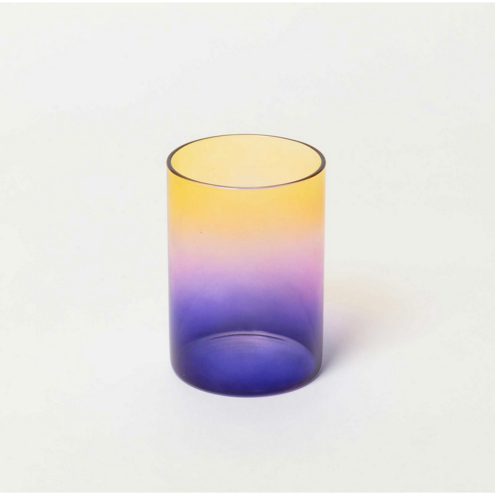 Color Lab Gradient Glass 3 Tone - Blue, Pink & Yellow