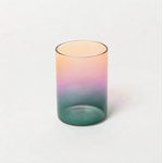 Color Lab Gradient Glass 3 Tone - Teal, Lilac & Amber