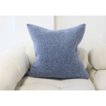 Linen Way Baldwin Dusty Blue Melange Cushion  22" x 22"