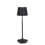Bell Shape LED Lamp-Matte Black-9.5"H