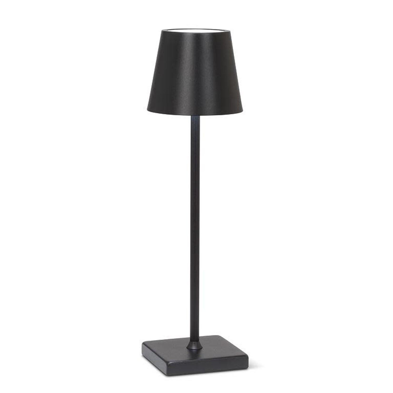 Classic Shade LED Table Light-15"H-Blk