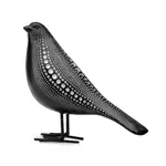 Debossed Dotted Standing Bird - Black