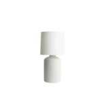 Flow Decor FD  Sally Table Lamp with Off-White Linen Shade