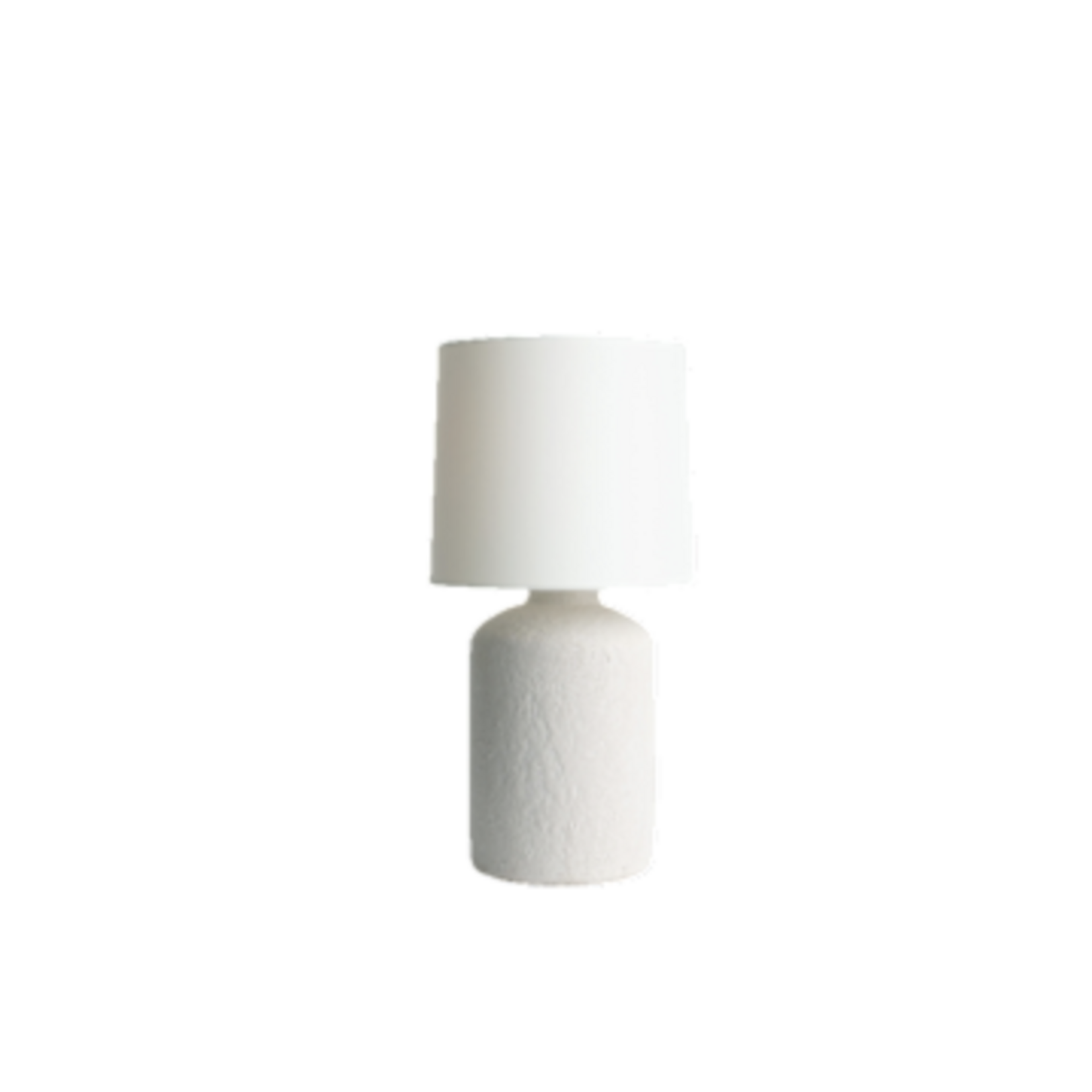 Flow Decor FD  Sally Table Lamp with Off-White Linen Shade