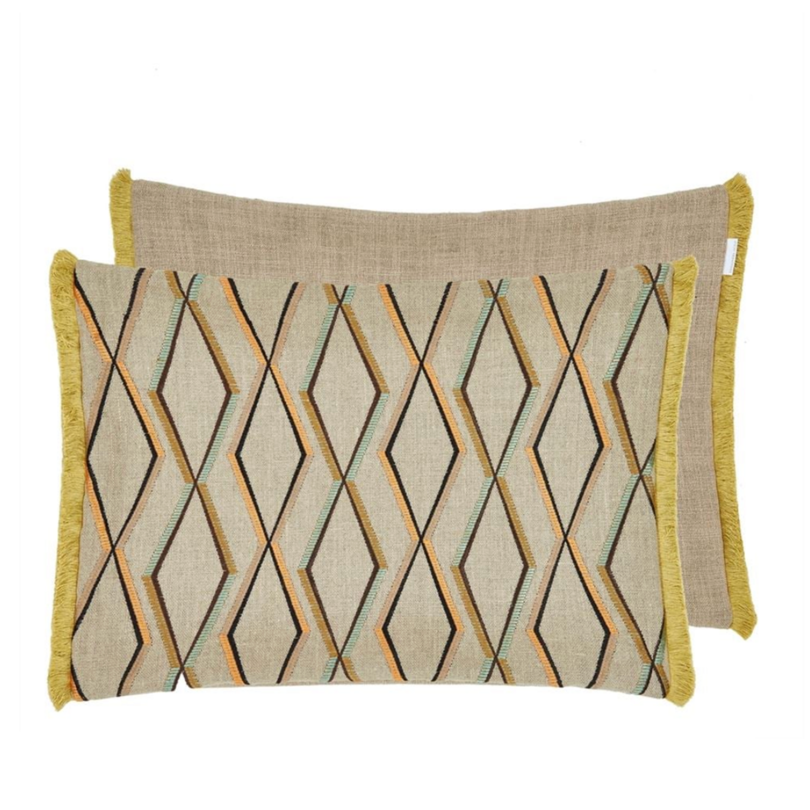 Designer's Guild Trevenna Ochre Decorative Pillow  24 x 18