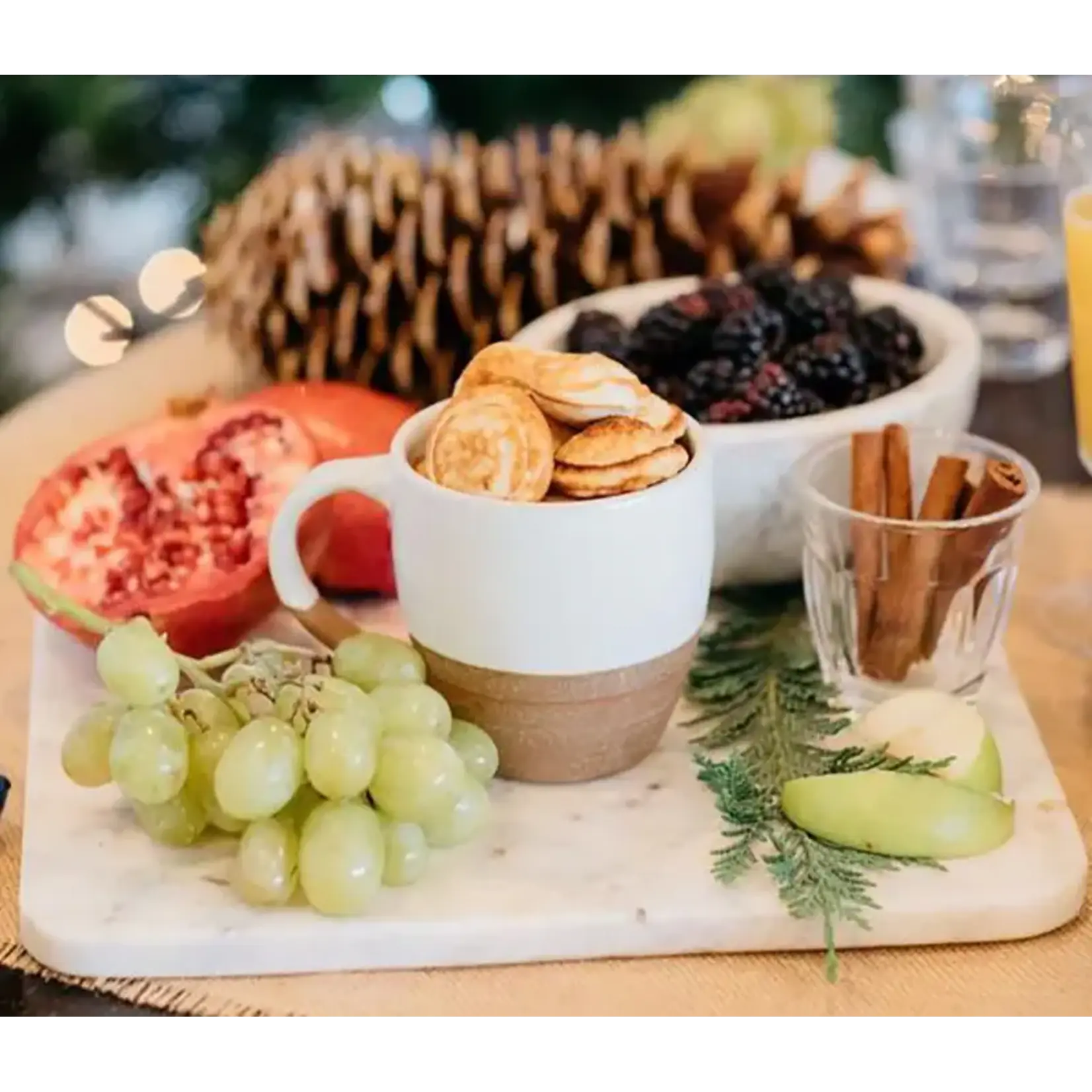 Lothantique Belle de Provence Marble Square Trivet 12"  X 12"