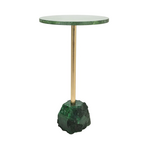 Kavana Decor Windlow Green Marble Table