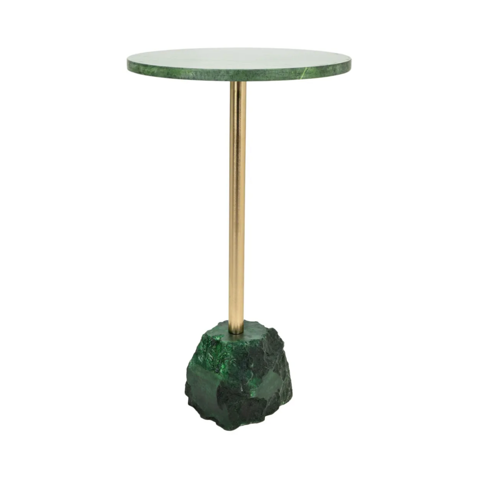 Kavana Decor Windlow Green Marble Table