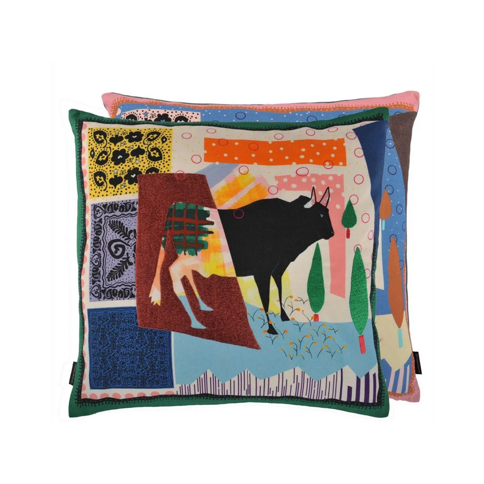 Designer's Guild DG Manade Cyprès Cushion  20"" x 20"