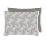 Designer's Guild DG Delray Graphite Decorative Cushion 24" x 18"