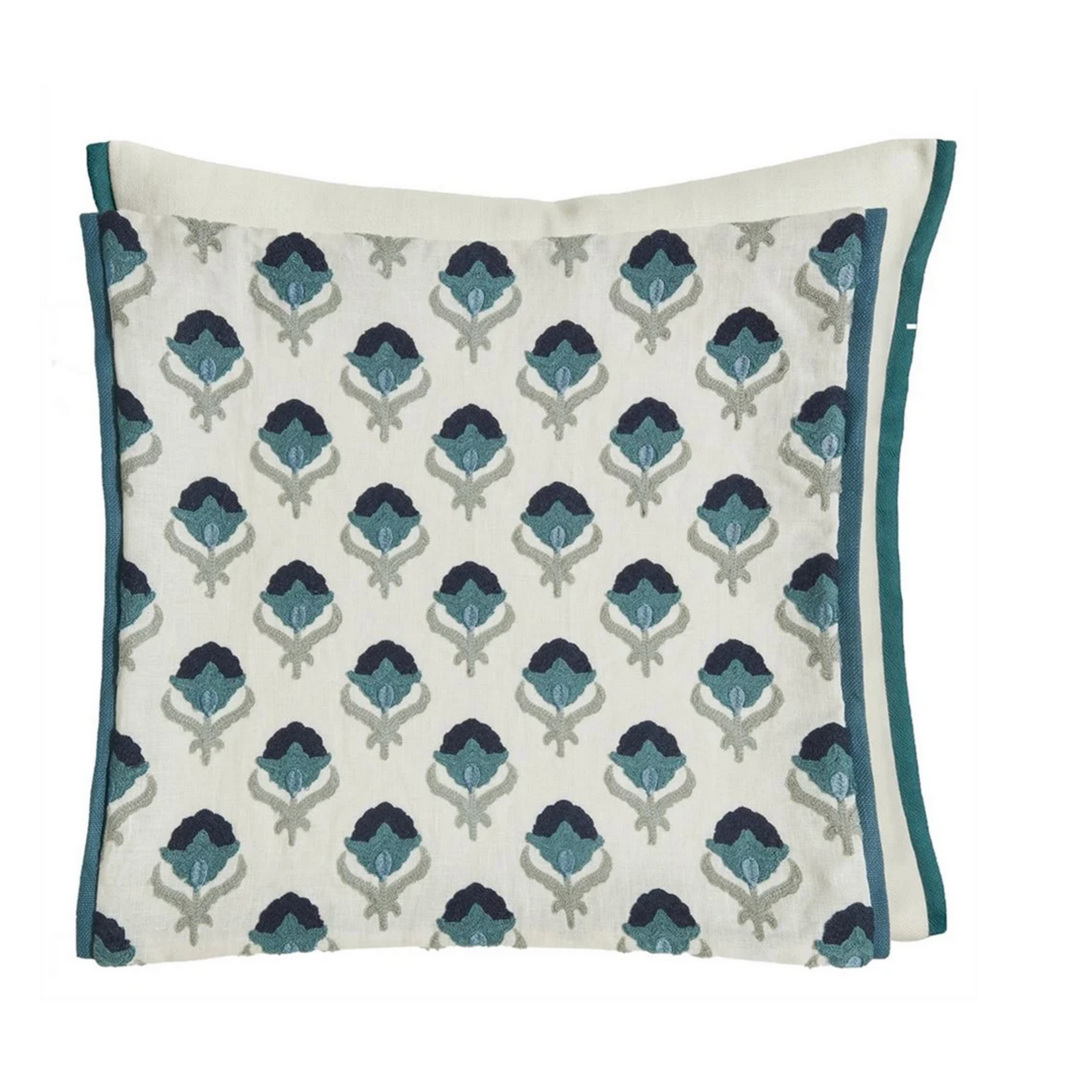 Designer's Guild DG Teasel Indigo Cushion 18" x 18"