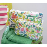 Designer's Guild DG Osier Damassé Fuchsia Medium Washbag