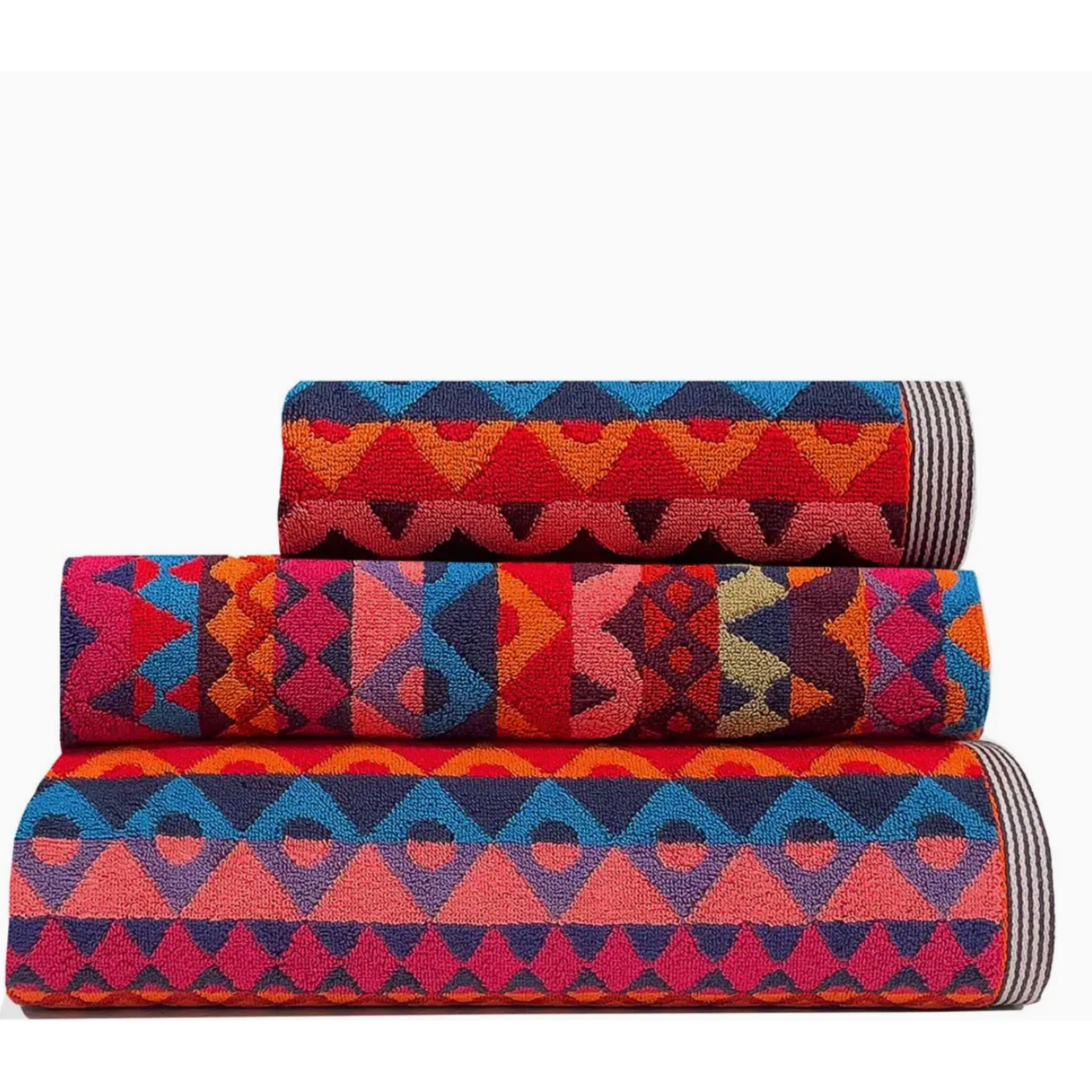 Margo Selby Morecambe Towel Set - 2 Bath towels and 2 Hand towels by Margo Selby