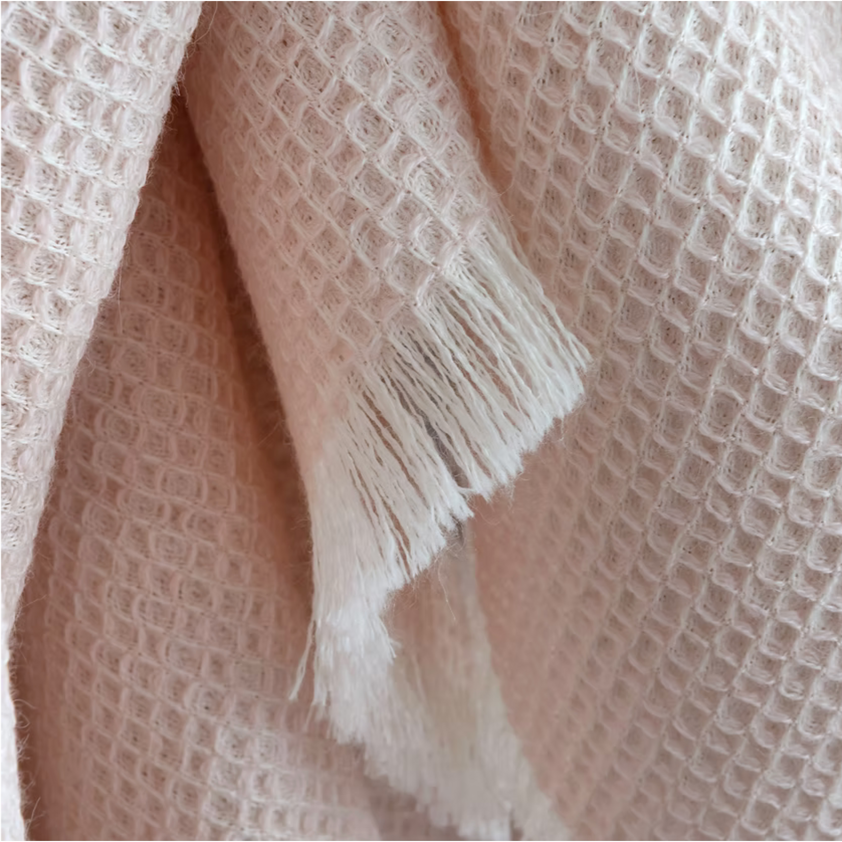 St. Geneve Soho Cameo Baby Alpaca Throw 50" x 70"
