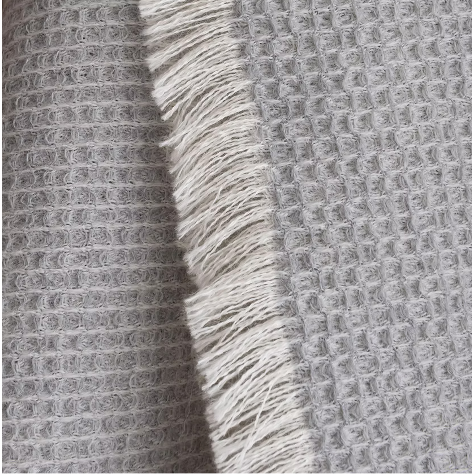St. Geneve Soho Mist Baby Alpaca Throw 50" x 70"