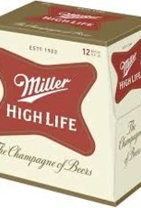 Miller MILLER - HIGH  LIFE - 12PK - 12OZ - BOTTLES