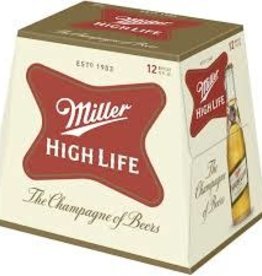 Miller MILLER - HIGH  LIFE - 12PK - 12OZ - BOTTLES