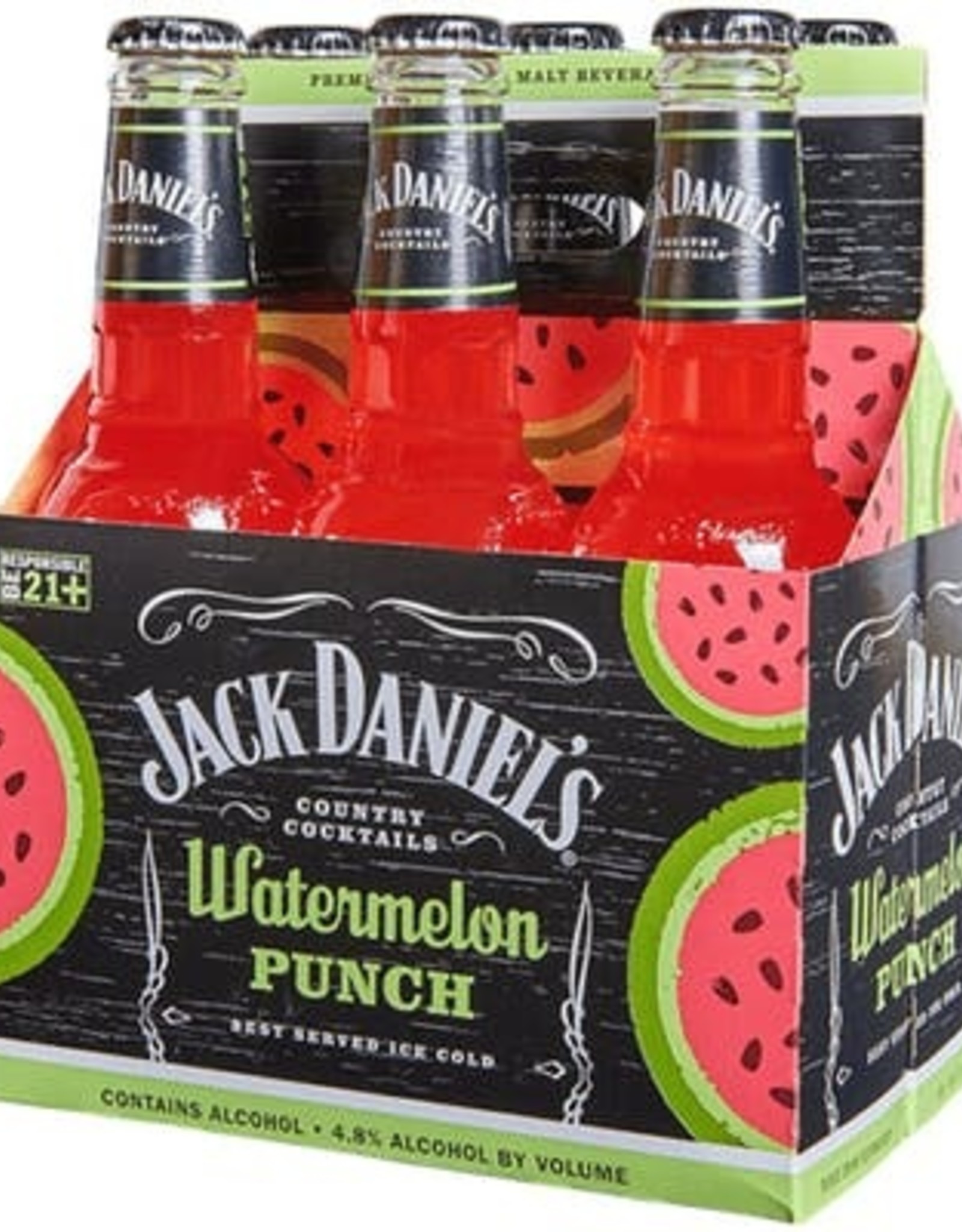 Jack Daniel's Jack Daniels - Country Cocktails - Watermelon Punch - 6pk - 10oz - Bottles