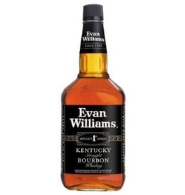 Evan Williams EVAN WILLIAMS - BLACK LABEL - BOURBON -  86 PR - 1.75 L