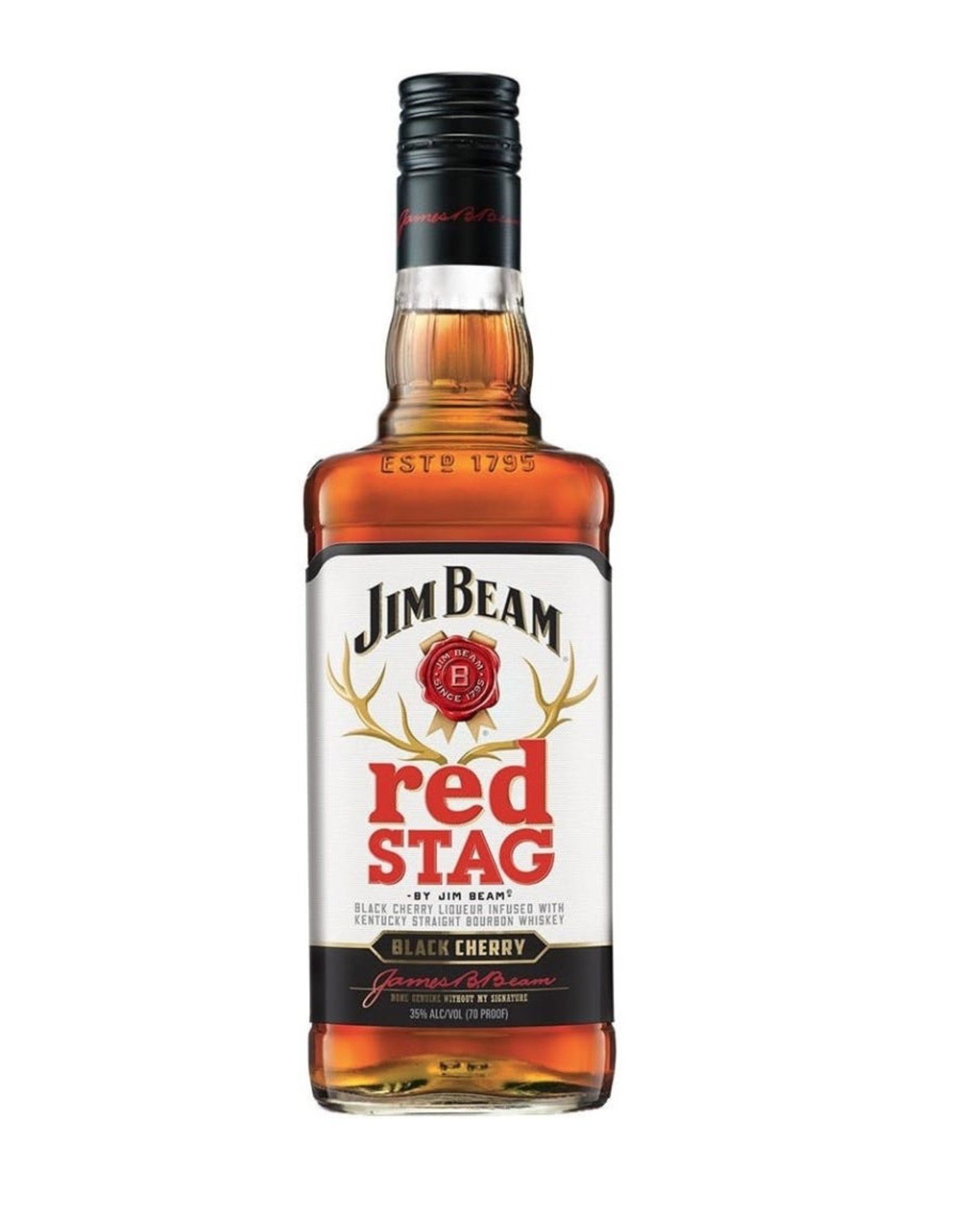 Jim Beam RED STAG - BLACK CHERRY - BOURBON - 70 PR - 750 ML