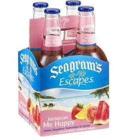 Seagram's Seagram's Escapes Jamaican Me Happy - 4pk Bottle-(11.2oz)