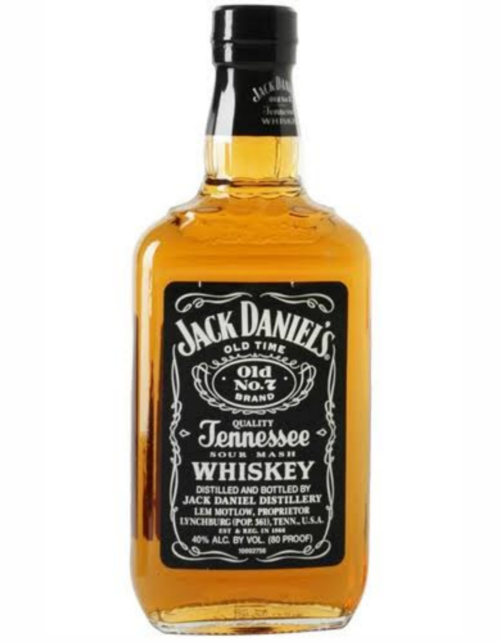 Jack Daniel's JACK DANIEL'S - OLD NO. 7 - BLACK LABEL - 80 PR - 375ML