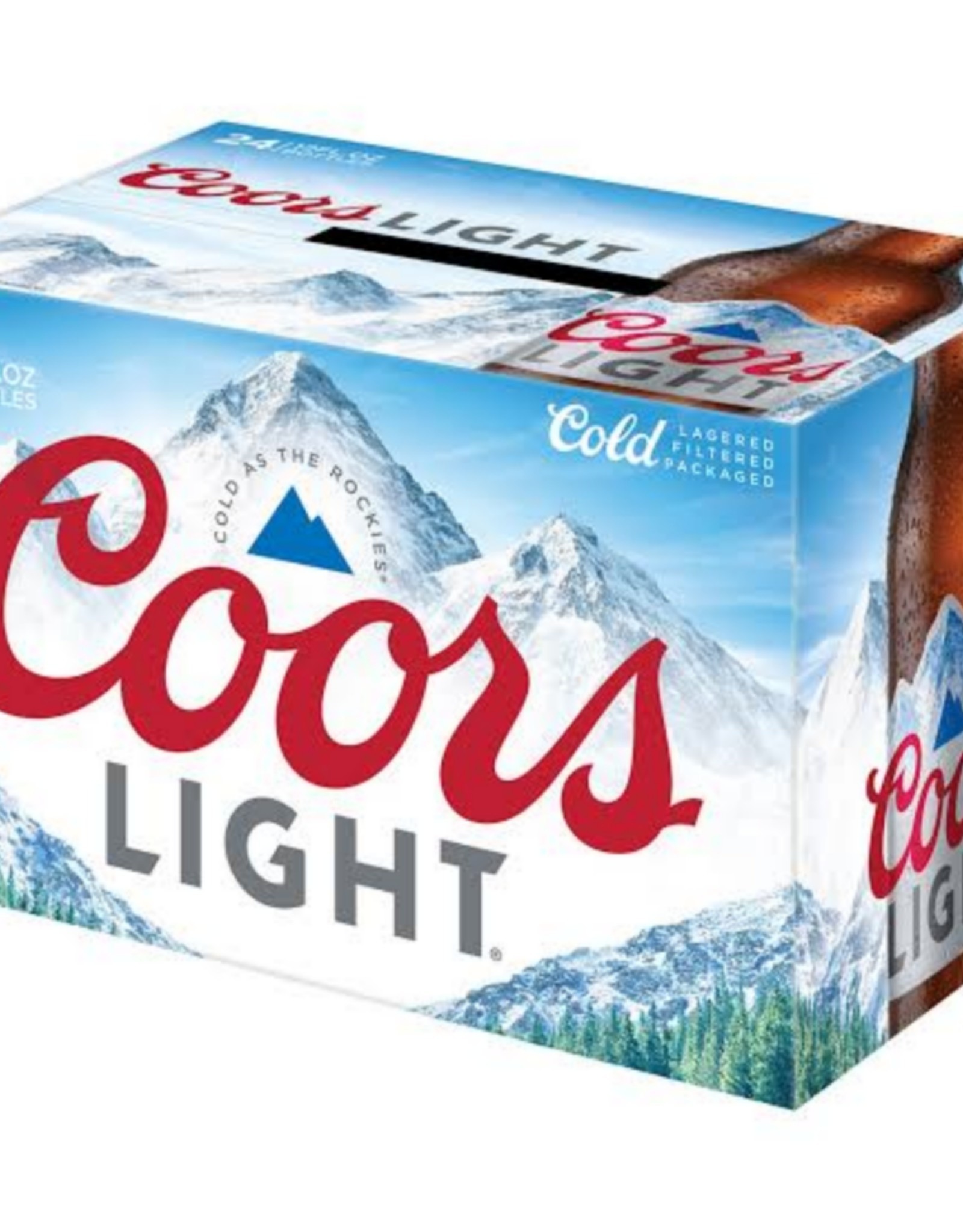 Coors Coors Light - 12oz - 24pk  - Bottles - LOOSE
