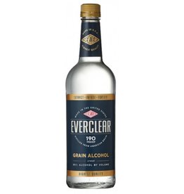 Everclear EVERCLEAR - GRAIN ALCOHOL - 190 PR - 750 ML