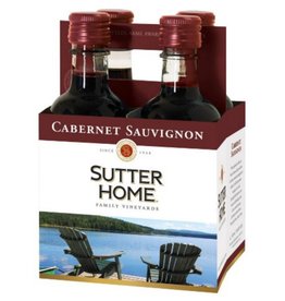 Sutter Home SUTTER HOME - CABERNET SAUVIGNON - 4PK - 187ML
