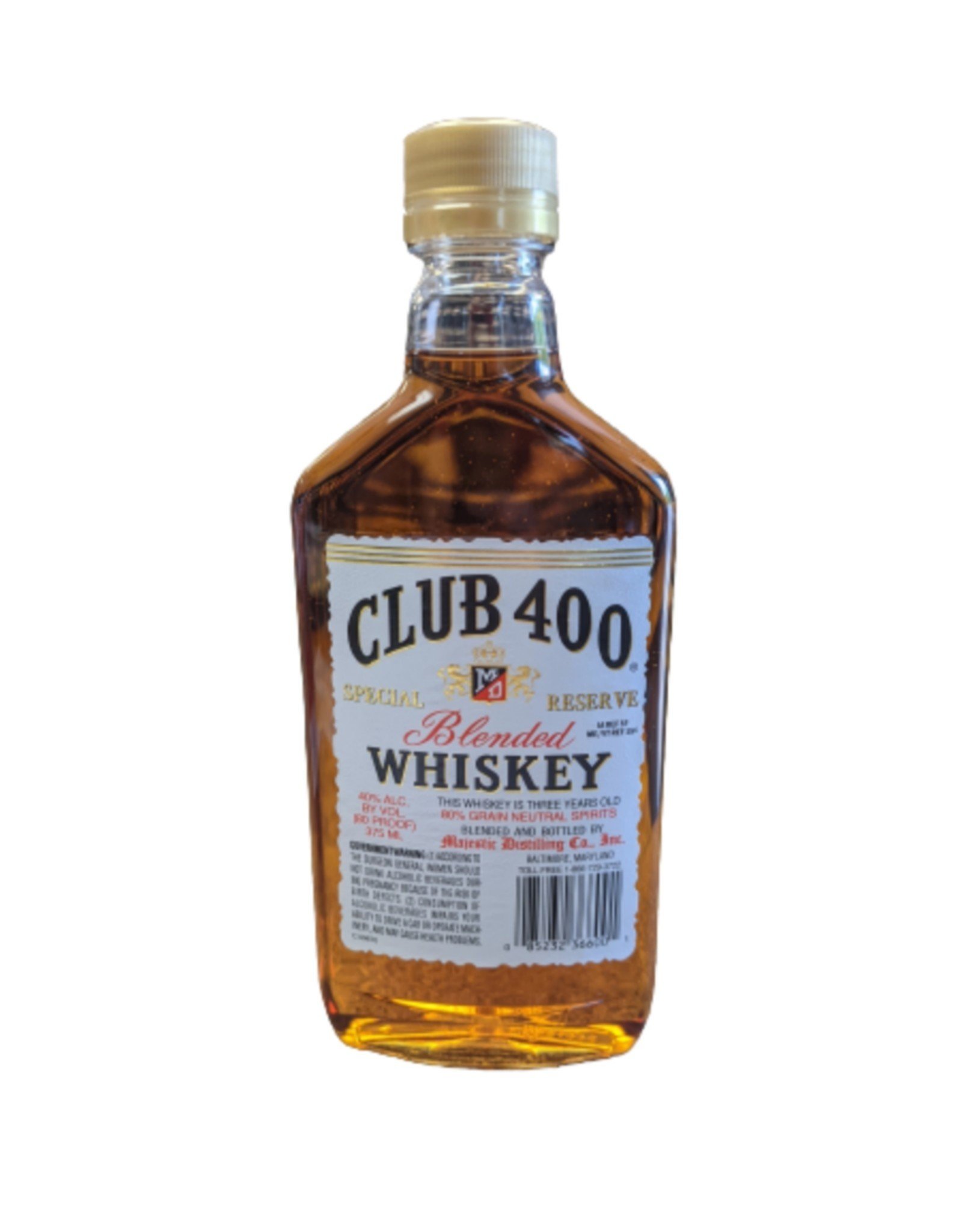 Club 400 CLUB 400 - WHISKEY BLEND -  80 PR -  375ml