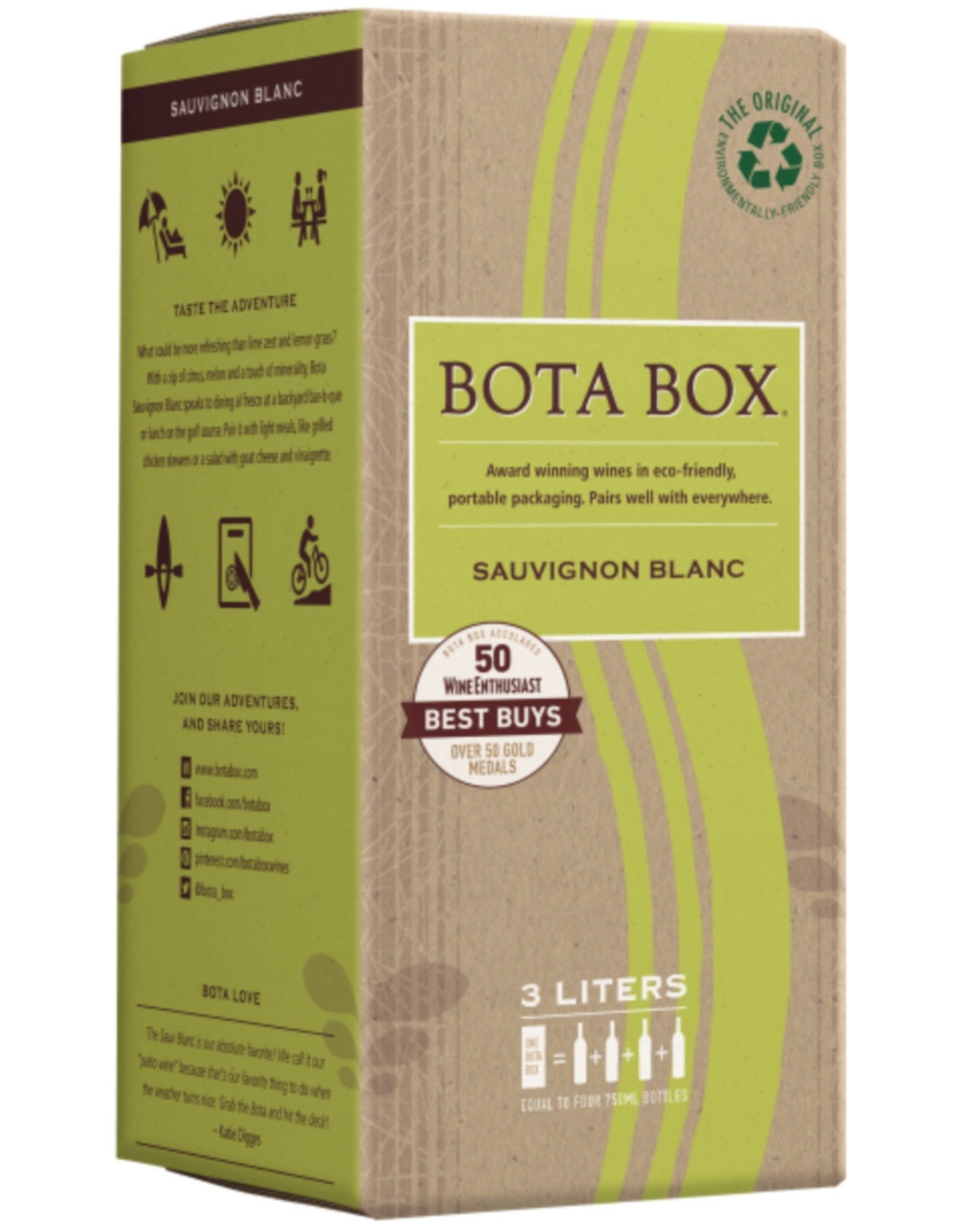 Bota Box Bota Box - Sauvignon Blanc - Box - 3L