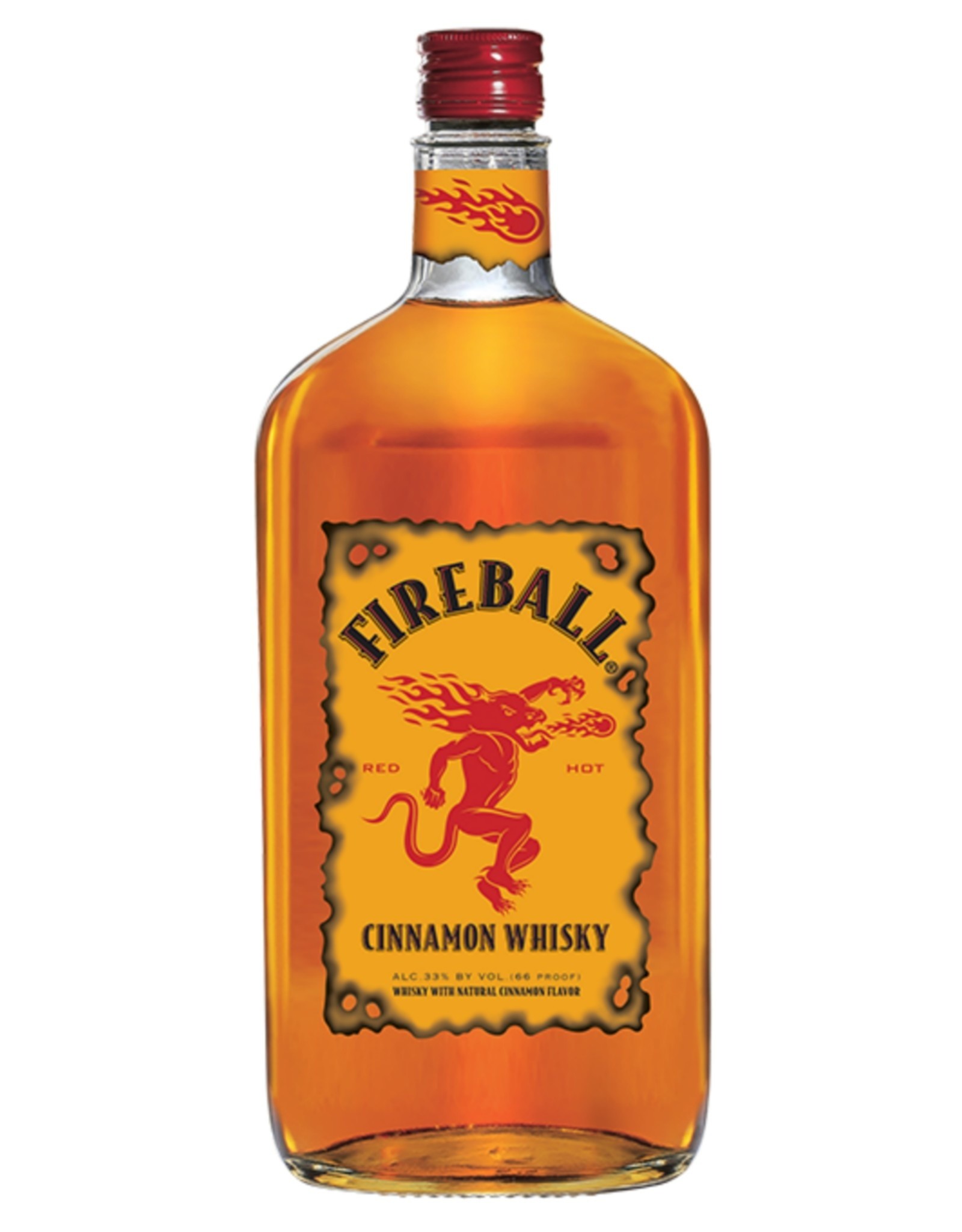 Fireball FIREBALL - CINNAMON WHISKY - 66 PR -  LITER