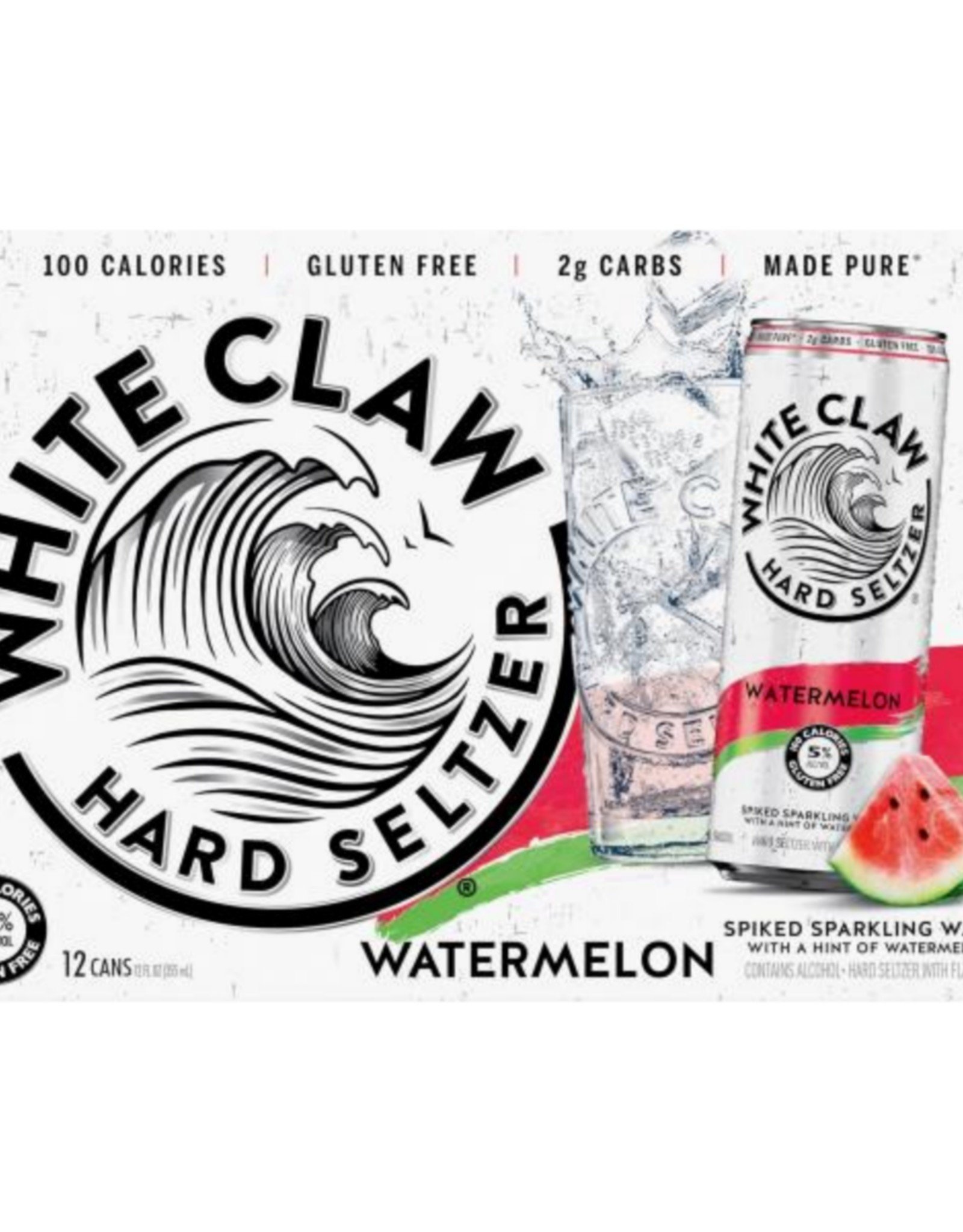 White Claw White Claw - Watermelon - 12pk - 12oz -  Cans