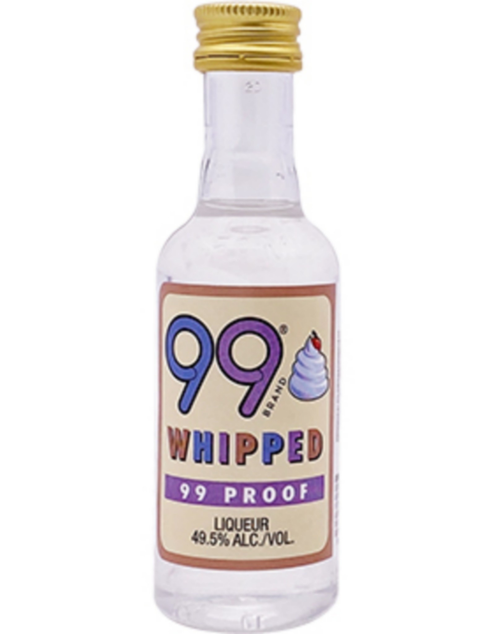 99 99 - WHIPPED - SCHNAPPS - 99 PR - 50 ML