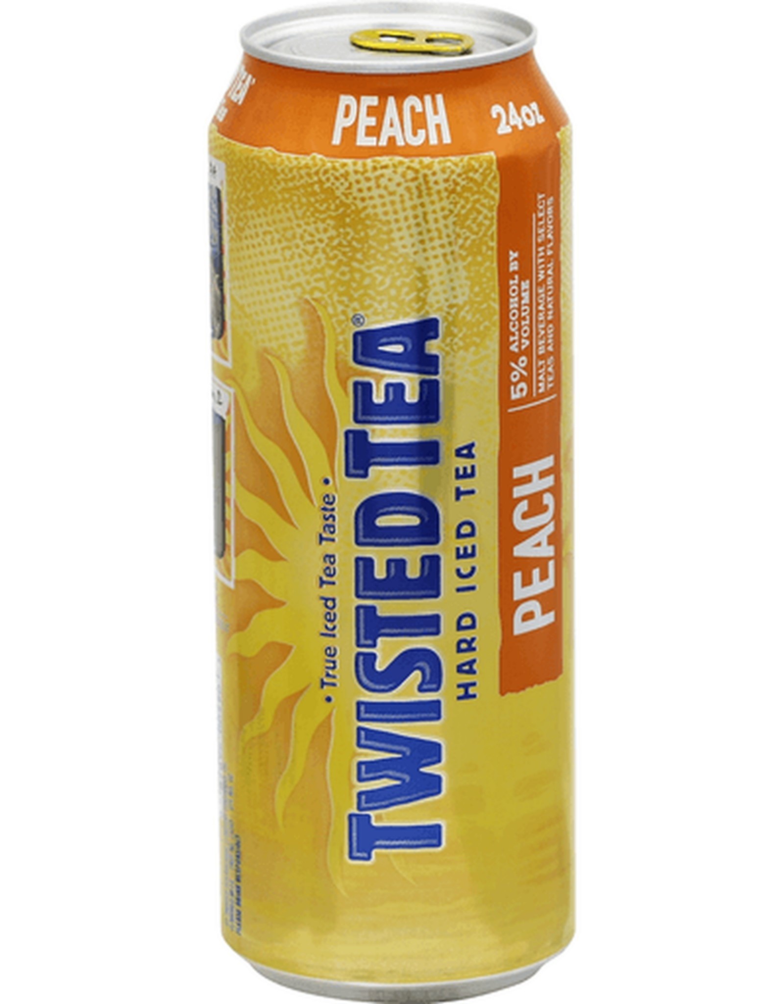 Twisted Twisted Tea - Peach - Hard Iced Tea - 24oz - Single -  Can