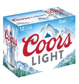 Coors Coors Light - 12pk - 12oz -  Cans