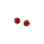 Garnet Stud Earrings