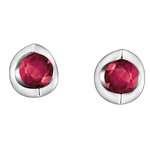 Ruby Stud Earrings