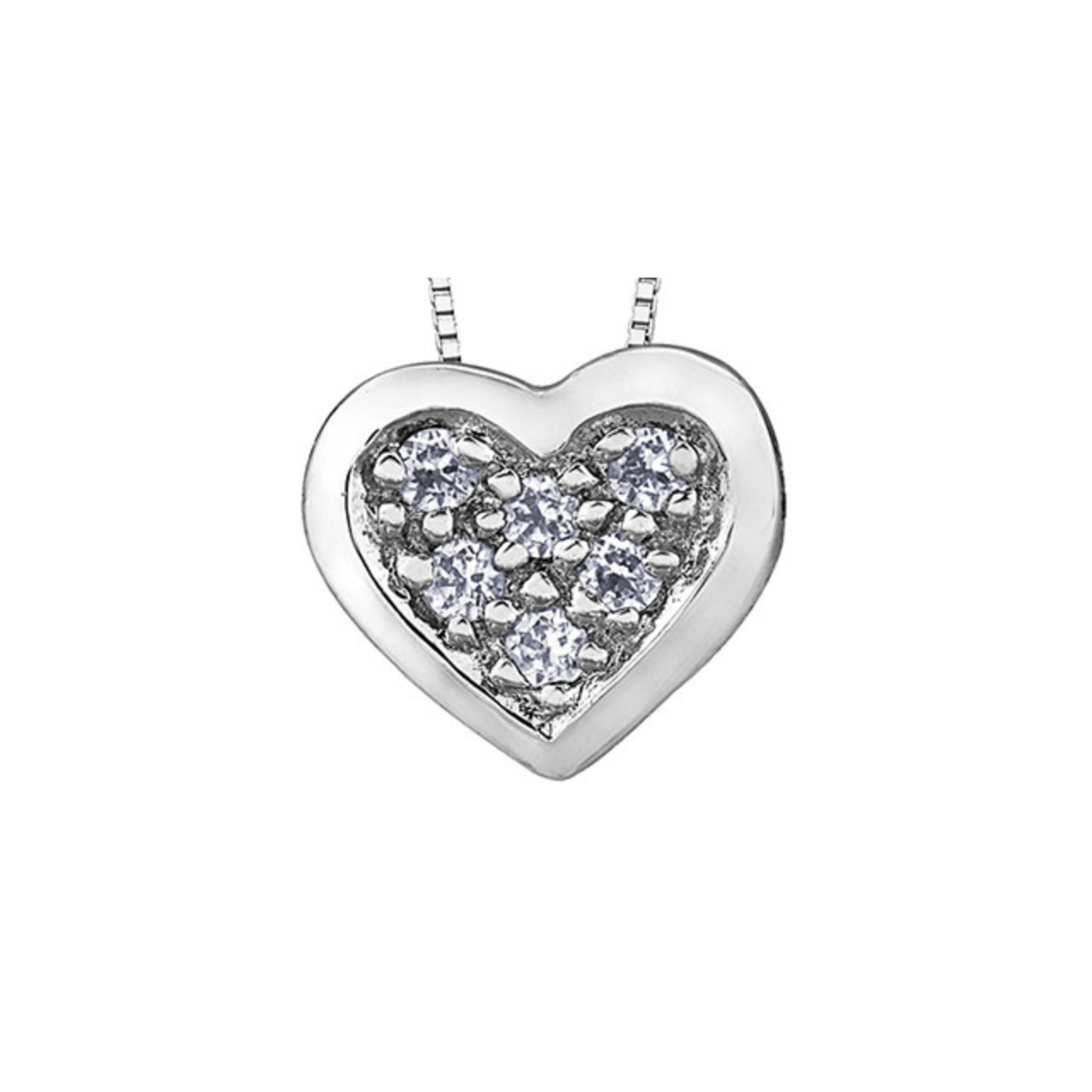 Diamond Heart Pendant