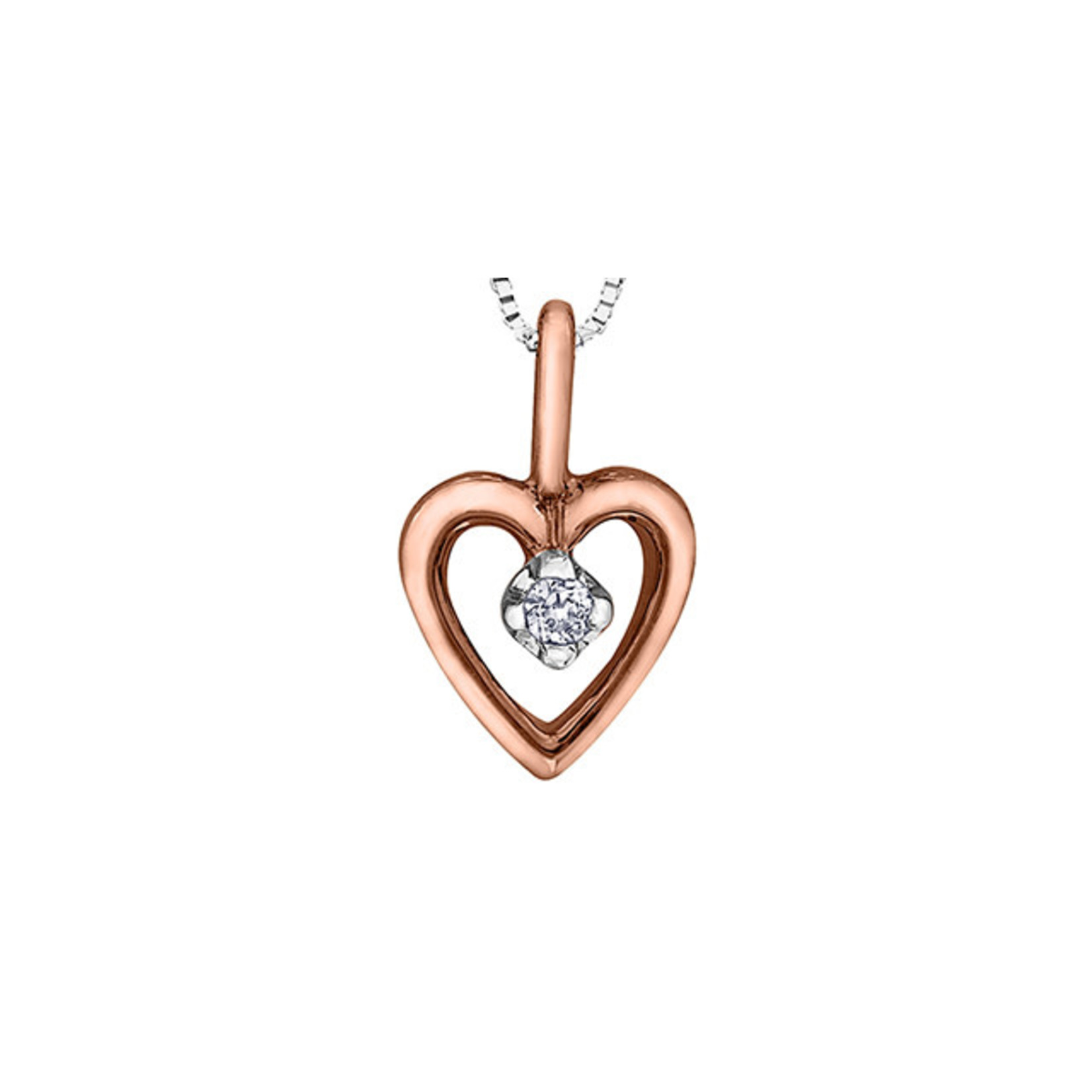 Diamond Heart Pendant